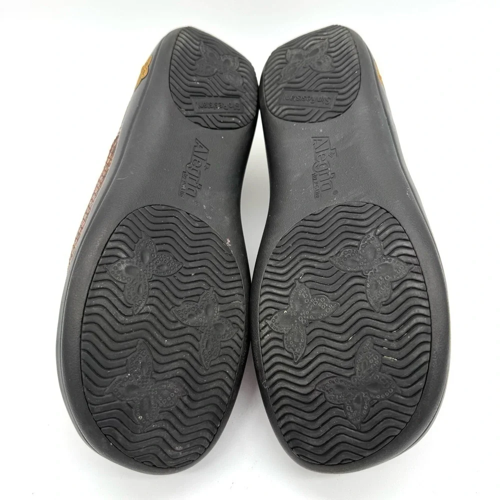 Alegria clogs Keli PRO Riches bronze copper snake size 9